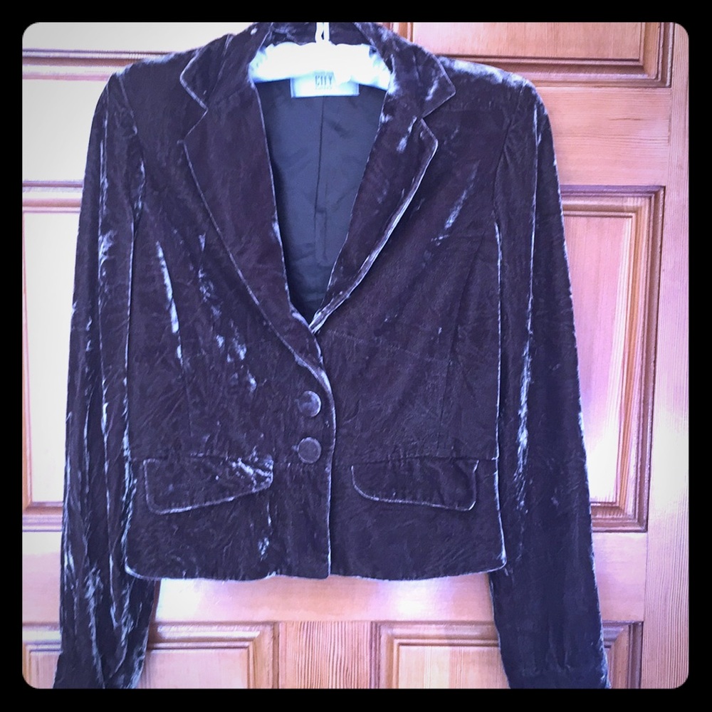 DKNY -Amazing color Velvet like brown/olive